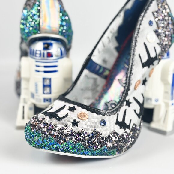Irregular Choice x Star Wars Battle with Artoo R2D2 Heels Size 6.5 - Picture 3 of 11